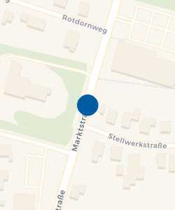Vorschau: Karte von Bushaltestelle Rodenkirchen(Stadland) Stellwerkstraße