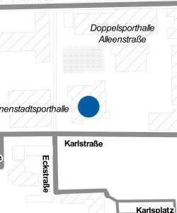 Vorschau: Karte von Elly-Heuss-Knapp-Realschule Ludwigsburg