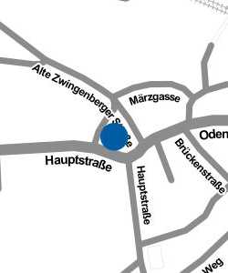 Vorschau: Karte von Volksbank Neckartal eG Geschäftsstelle Neckargerach