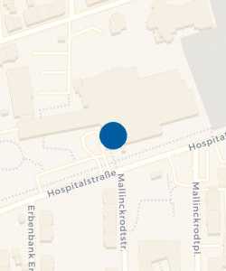 Vorschau: Karte von Katholisches Klinikum Essen - Marienhospital Altenessen