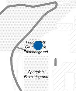 Vorschau: Karte von Fußballplatz Grundschule Emmertsgrund