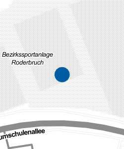 Vorschau: Karte von Bezirkssportanlage Roderbruch