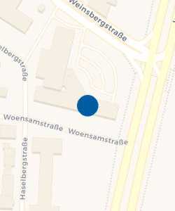 Vorschau: Karte von Park Inn by Radisson Cologne City West