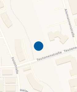 Vorschau: Karte von Bolzplatz Teutonenstraße