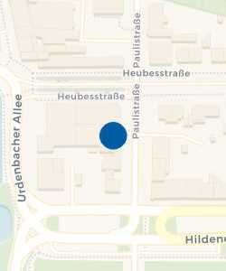 Vorschau: Karte von AOK Rheinland/Hamburg - Geschäftsstelle Benrath