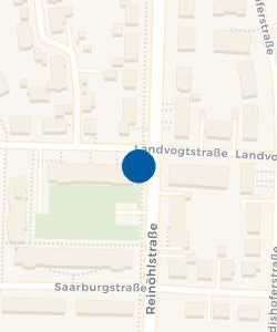 Vorschau: Karte von Reinöhlstraße/Landvogtstraße,86156 Augsburg