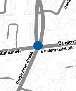 Vorschau: Karte von U-Bahn-Haltestelle Brudermühlstraße