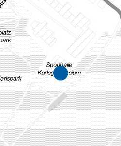 Vorschau: Karte von Sporthalle Karlsgymnasium