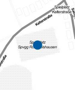 Vorschau: Karte von Sportplatz Spvgg Rommelshausen