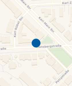 Vorschau: Karte von BGN - Berufsgenossenschaft Nahrungsmittel und Gastgewerbe - Bezirksverwaltung Dortmund
