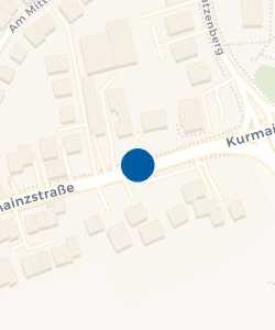 Vorschau: Karte von Bushaltestelle Katzenberg (Haltestelle B)