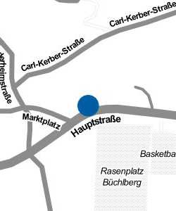 Vorschau: Karte von Gasthof Pension und Festsaal Escherich
