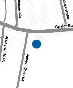 Vorschau: Karte von Kinderhort Van-Gogh-Straße