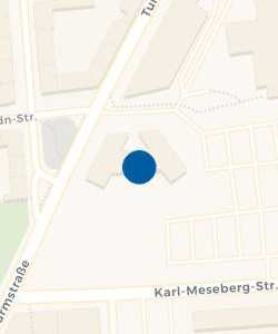 Vorschau: Karte von CURA Seniorencentrum Halle-Lutherbogen