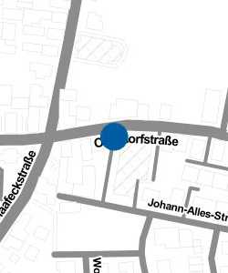 Vorschau: Karte von Rund um den öffentlichen Platz in der Oberdorfstraße
