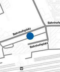 Vorschau: Karte von Ansbach Bahnhof