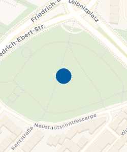Vorschau: Karte von Neustadtswallanlagen - Leibnizplatzpark
