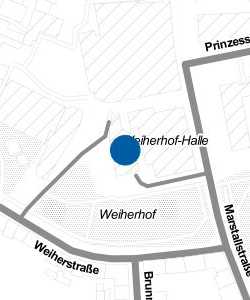 Vorschau: Karte von Feuerwehrgerätehaus Durlach