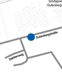 Vorschau: Karte von Bergheim, Gutenberg Gymnasium