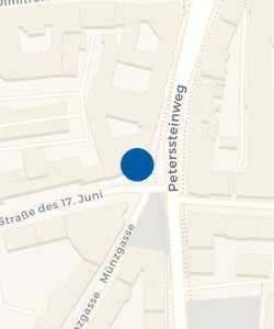 Vorschau: Karte von Mensa Peterssteinweg