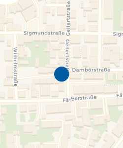 Vorschau: Karte von SWA Carsharing - Gellertstraße