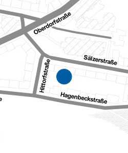 Vorschau: Karte von stadtmobil - Essen-West (Hagenbeckstraße)