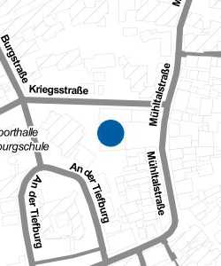 Vorschau: Karte von Gemeindehaus an der Friedenskirche