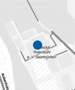 Vorschau: Karte von Tennisclub Rotenbühl e. V. Saarbrücken