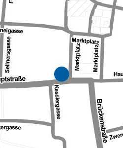 Vorschau: Karte von HypoVereinsbank Haßfurt