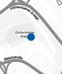 Vorschau: Karte von Eschenheimer Anlage