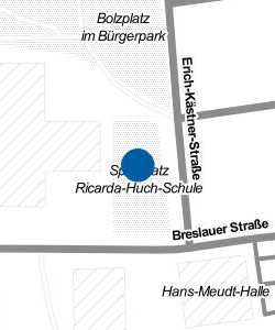 Vorschau: Karte von Sportplatz Ricarda-Huch-Schule