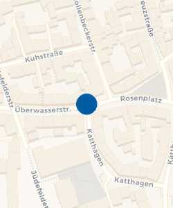 Vorschau: Karte von Hotel-Restaurant Überwasserhof