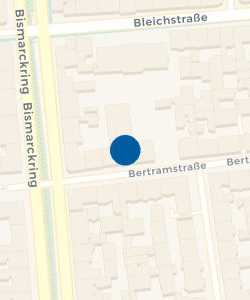Vorschau: Karte von Hochschul- und Landesbibliothek RheinMain - Bertramstraße