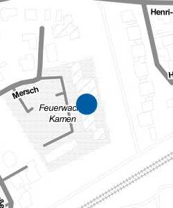 Vorschau: Karte von Feuerwehr Kamen - Hauptwache