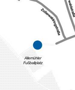 Vorschau: Karte von Allemühler Sportlerhäusel