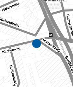 Vorschau: Karte von Medicon Apotheke Bucher Straße