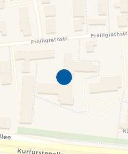 Vorschau: Karte von Schule an der Freiligrathstrasse