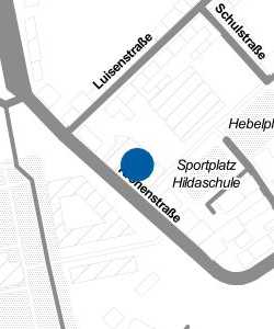 Vorschau: Karte von Turnhalle Hildaschule