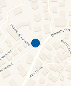 Vorschau: Karte von Post Buchthalen (8203 Schaffhausen)