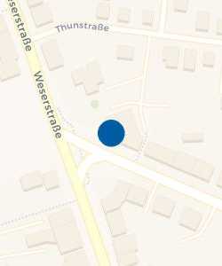 Vorschau: Karte von Volksbank eG Bremerhaven-Cuxland - Geschäftsstelle Wulsdorf