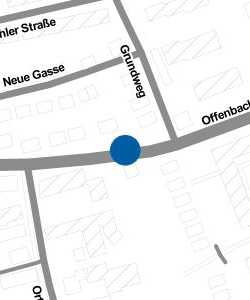 Vorschau: Karte von Haltestelle Offenhausen, Grundweg