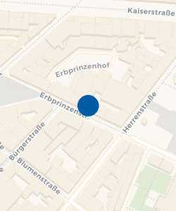 Vorschau: Karte von Hotel Erprinzenhof