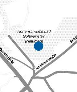 Vorschau: Karte von Höhenschwimmbad Gößweinstein (Naturbad)
