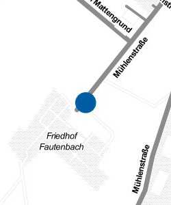 Vorschau: Karte von Parkplatz Friedhof Fautenbach