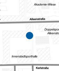 Vorschau: Karte von Goethe Turnhallen
