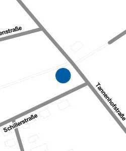 Vorschau: Karte von Tannenhof-Kindertagesstätte - Standort Schillerstraße