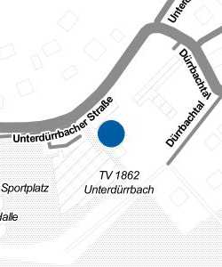 Vorschau: Karte von Tor 4 Freiwillige Feuerwehr Unterdürrbach