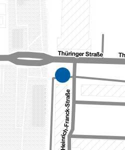 Vorschau: Karte von Bahnhof Thüringer Bahnhof