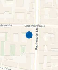 Vorschau: Karte von TRYP München City Center Hotel