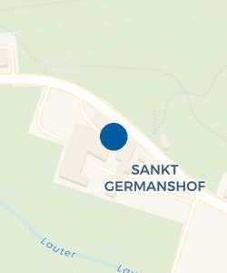 Vorschau: Karte von Waldrestaurant Sankt Germanshof